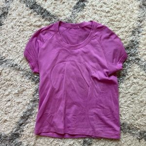 Lululemon cropped swiftly tank